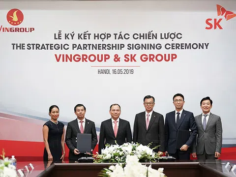 Tập đoàn SK Hàn Quốc chi 1 tỉ USD mua cổ phần Vingroup